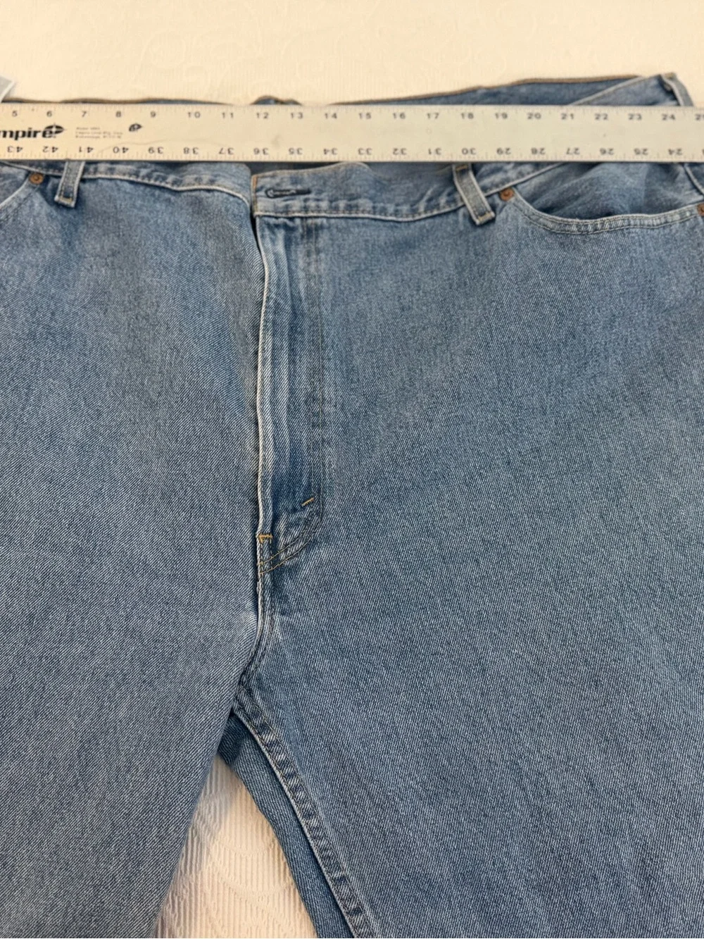 Levi’s 550 Relaxed Fit Blue Denim Jeans Men’s W L High Rise Vintage Style
